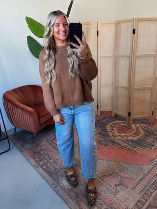 Nellie Sweater-Caramel