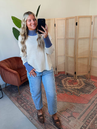 Stephanie Sweater-Ecru