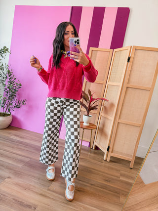 Maya Cable Knit Sweater