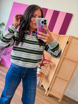 Logan Striped Sweater