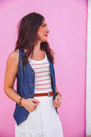 Nikki Denim Vest