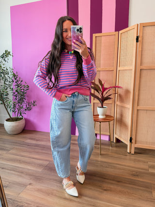 Sweet Stripes Pullover