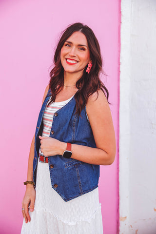 Nikki Denim Vest