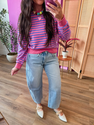 Sweet Stripes Pullover