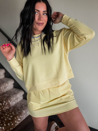 Easy Energy Active Skort-Yellow Glow