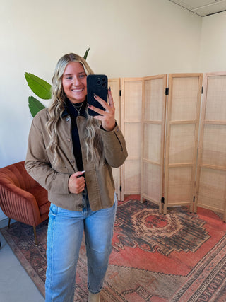 Zola Jacket-Toasted Coconut-Thread & Supply