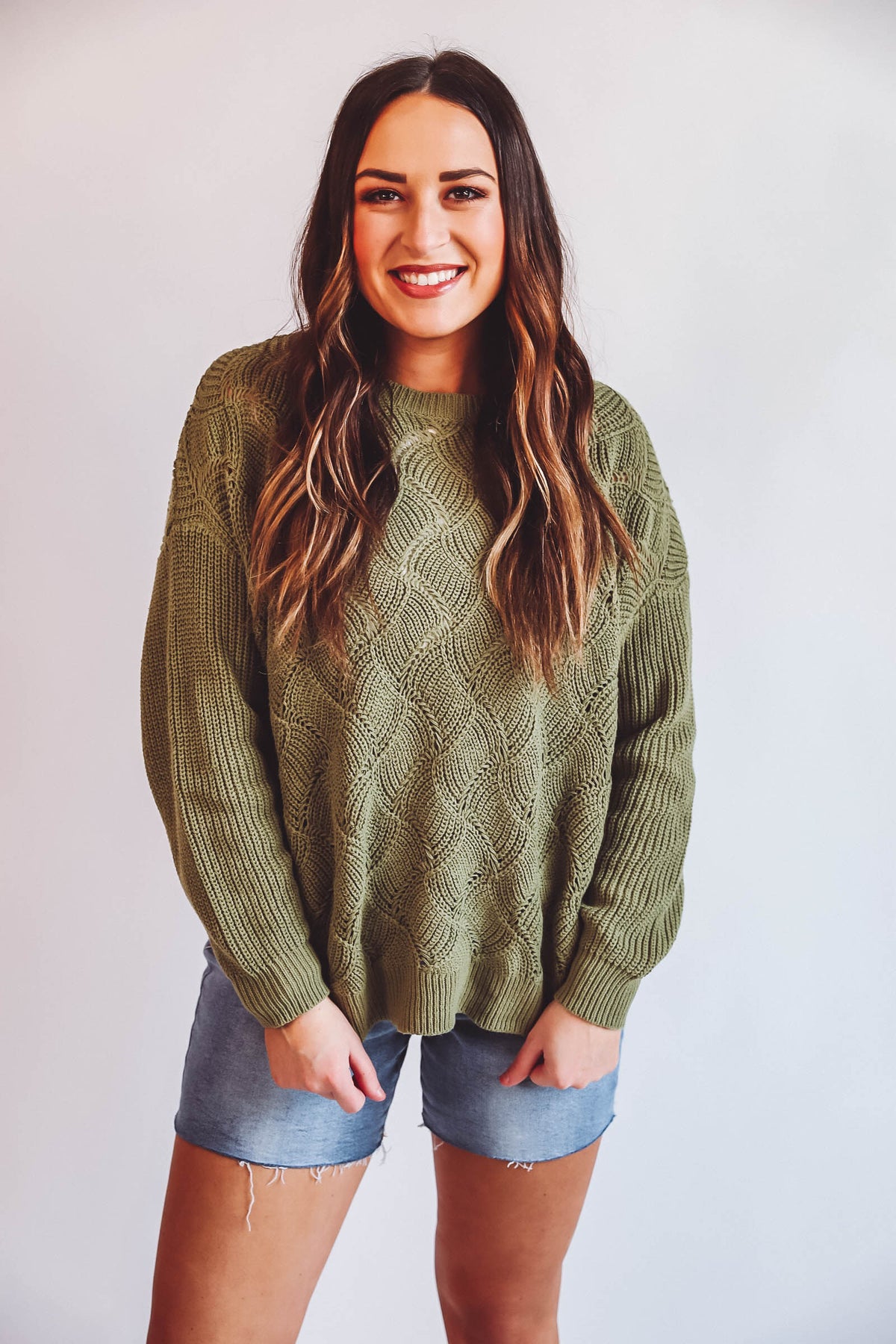 Jenny Sweater-Light Olive