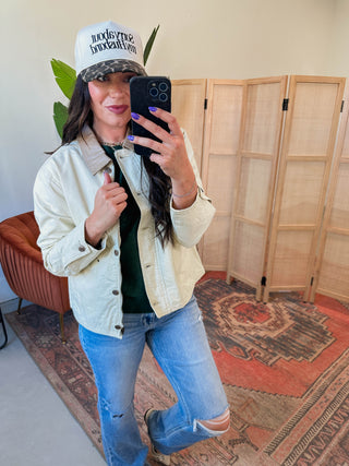 Zola Jacket-Ecru-Thread & Supply