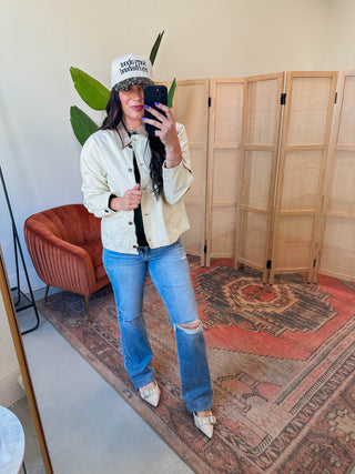 Zola Jacket-Ecru-Thread & Supply