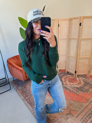 Farrah Sweater-Forest