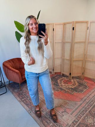 Louise Sweater-Oatmeal