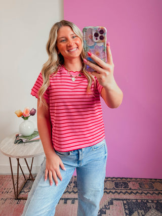 Lizzie Striped Tee