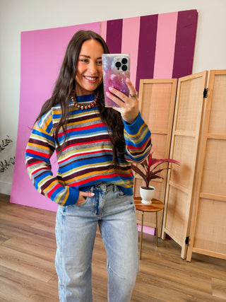 Leo Striped Sweater