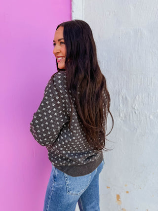 Erin Cardigan-Chocolate
