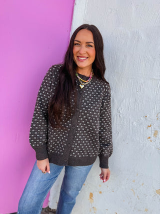 Erin Cardigan-Chocolate