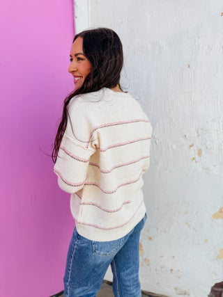 Rachel Striped Sweater
