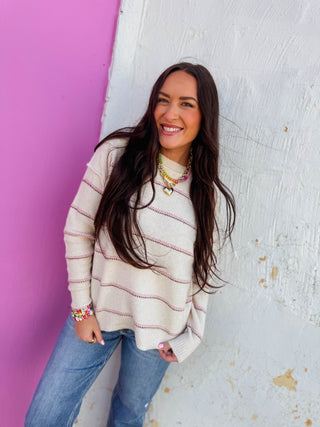 Rachel Striped Sweater