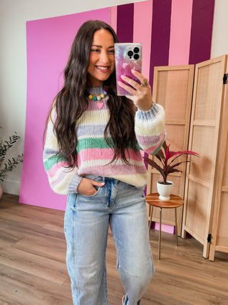 Pastel Hues Sweater