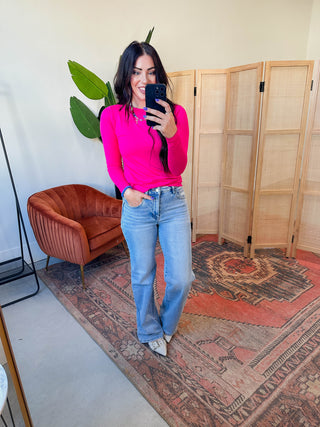 Avery High Rise 90's Wide Leg Denim