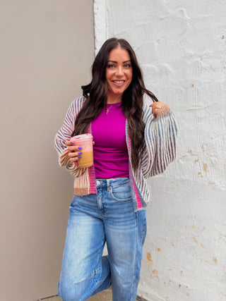Cozy In Color Cardigan