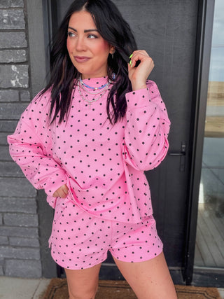 Pink Pop Polka Dot Shorts