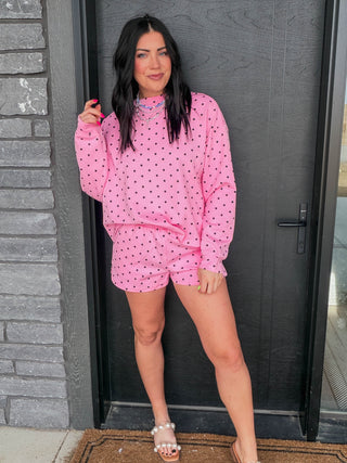 Pink Pop Polka Dot Shorts