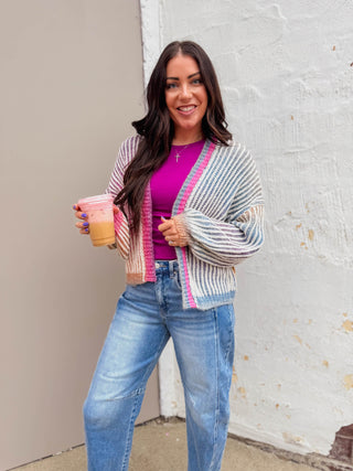 Cozy In Color Cardigan