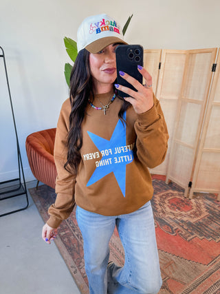 Grateful For Every Little Thing Crewneck