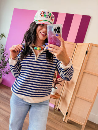 Tristen Striped Sweater