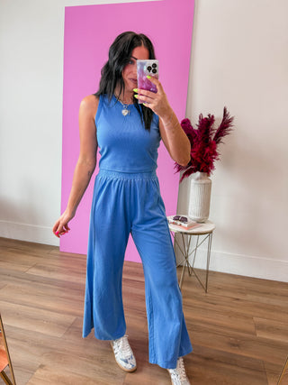 Feel Good Lounge Pants-Coastal