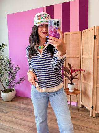 Tristen Striped Sweater