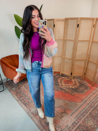 Cozy In Color Cardigan