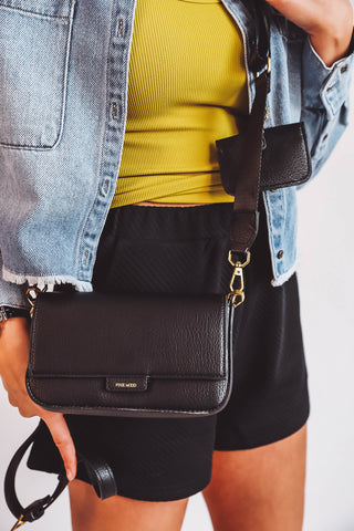 Larissa Mini Crossbody-Black