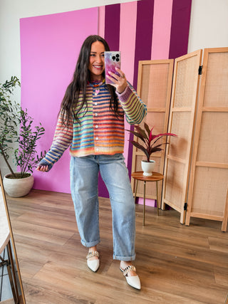 Rainbow Rush Cardigan