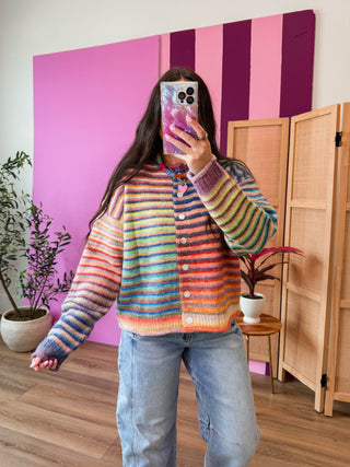 Rainbow Rush Cardigan