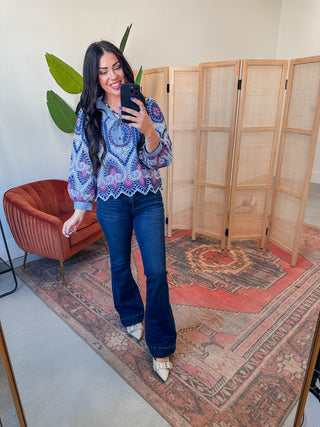 Adeline Embroidered Top