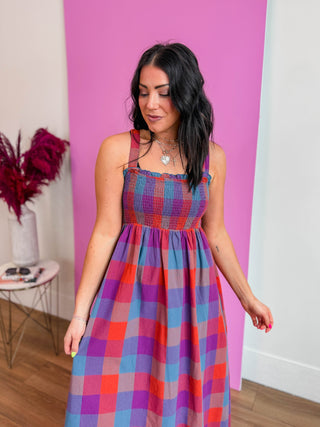 Palette Pop Midi Dress