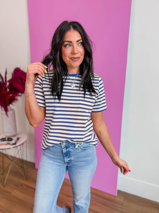 Teddi Striped Tee