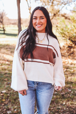 Faye Sweater-Cream