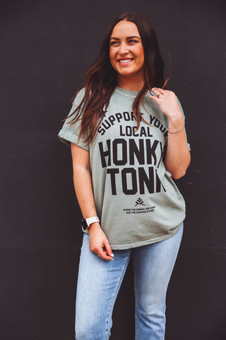 Support Your Local Honky Tonk Tee