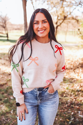 Gianna Bow Sweater