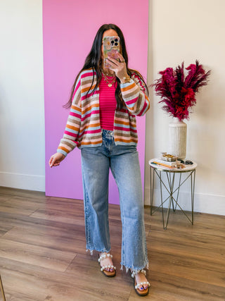 Everyday Cool Striped Cardigan