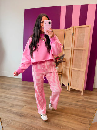 Bubblegum Stripe Pants