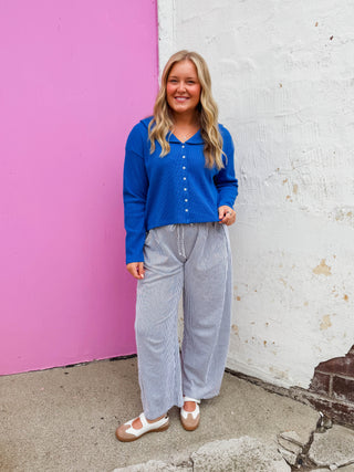 Lucy Waffle Knit Top