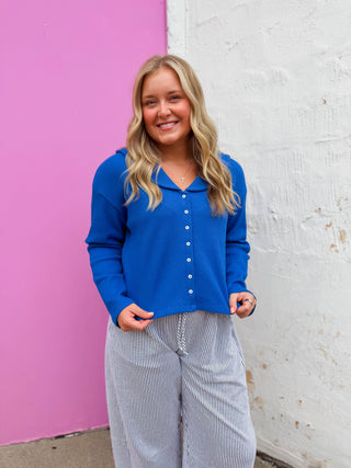 Lucy Waffle Knit Top