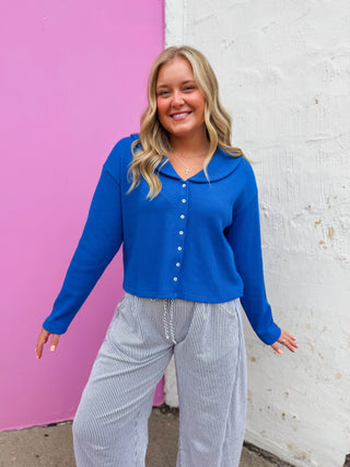 Lucy Waffle Knit Top