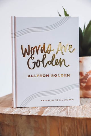 Words Are Golden-Inspirational Journal-Allyson Golden