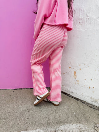 Bubblegum Stripe Pants