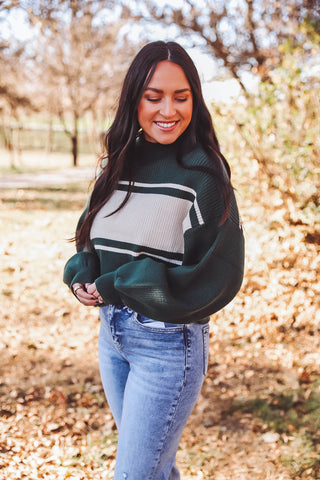 Faye Sweater-Green