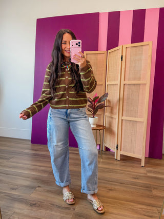 Graham Striped Cardigan